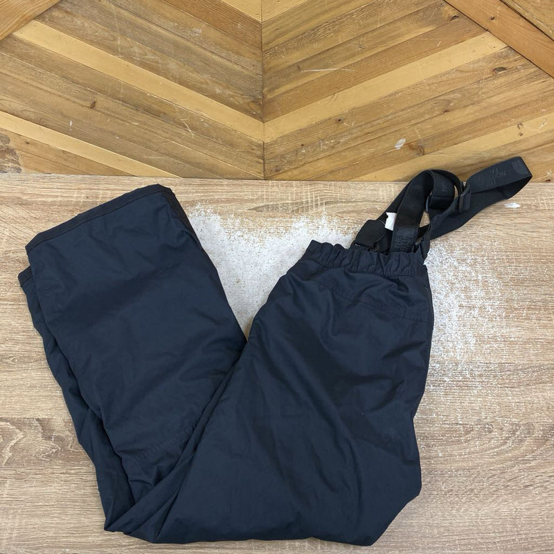 The North Face - Bib ski pants- MSRP $199: Black -children-XL Y