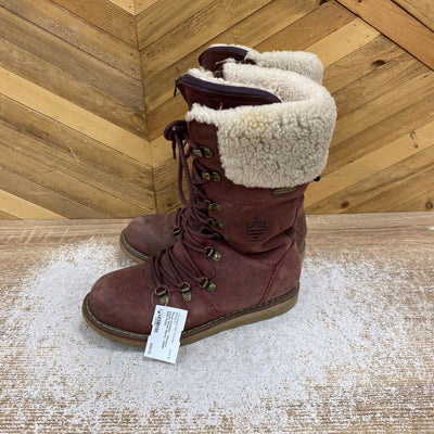 Royal Canadian - Women's Louise Winter Boots - MSRP $330: Purple-women-