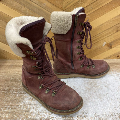 Royal Canadian - Women's Louise Winter Boots - MSRP $330: Purple-women-