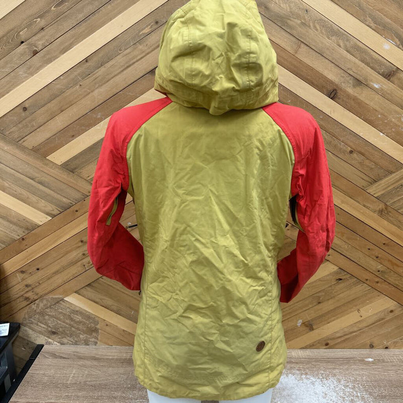 Dakine- winter shell- MSRP $240: Gold/Red-women-SM