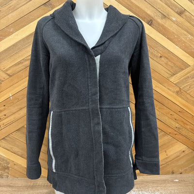 Lululemon - Women's Button Up Cardigan Sweatshirt - MSRP comp $118: Grey-women-