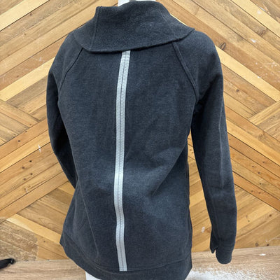 Lululemon - Women's Button Up Cardigan Sweatshirt - MSRP comp $118: Grey-women-