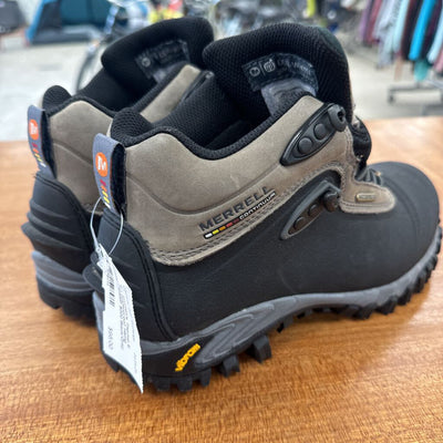 Merrell - Women's Thermo 6 Insulated Waterproof Hiking Boots - MSRP $200: Black/Grey-women-W7