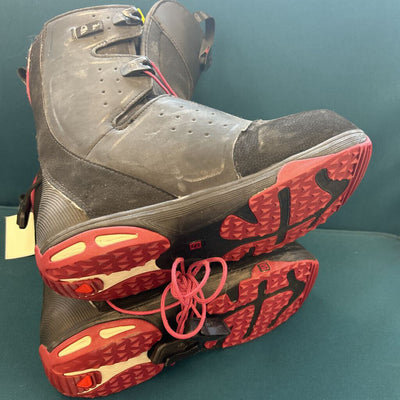 Salomon - Women's Moxie Snowboard Boots - MSRP $400: Black/Pink-women-W8