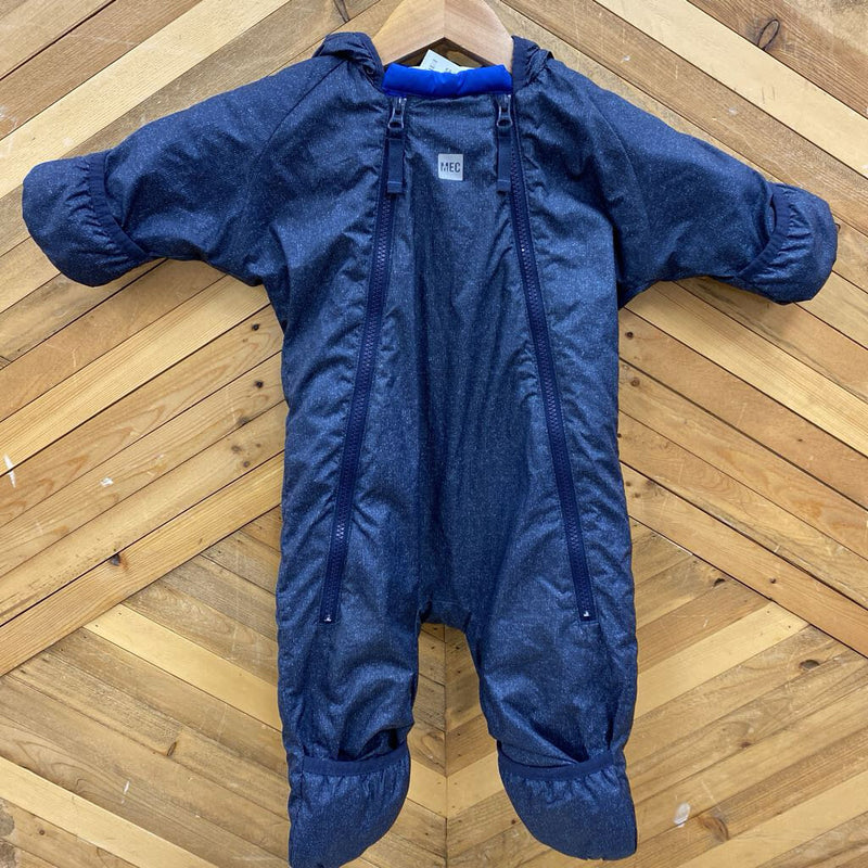 MEC- baby bunting suit- MSRP $119: Navy -unisex-6M