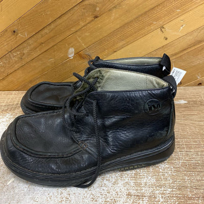 Merrell - Men's Leather Chukkas - MSRP comp $170: Black-men-M7.5