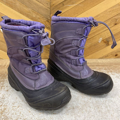 The North Face - Kid's Winter Boots - MSRP comp $115: Purple/Black-children-3Y