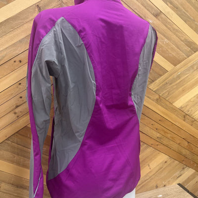 Salomon - Women's Windbreaker Jacket - MSRP comp $130: Purple/Grey-women-SM