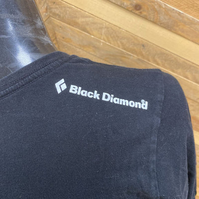 Black Diamond - L/S Ice Climbing T-Shirt - MSRP $50: Black-unisex-MD