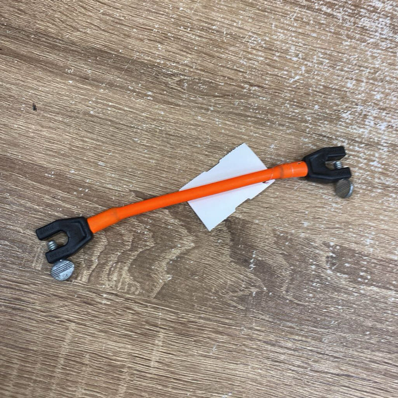 Edgie Wedgie - The Original Ski Tip Connector - MSRP $19: orange--