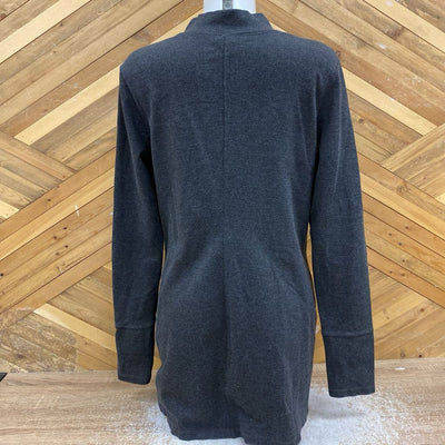 Fig - Women's Long Sweatshirt - MSRP comp $60: Dark Grey-women-LG