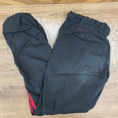 Lululemon - Women's Lined Studio Pants: Black/Pink-women-12