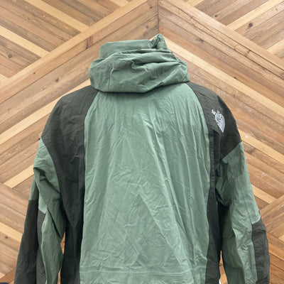 The North Face - Men's Summit Series Gore-Tex XCR Shell Jacket: Dark Green/Sage Green-men-XL