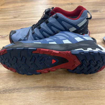 Salomon - Men's XA Pro 3D Gore-Tex Trail Running Shoes - MSRP $210: Blue/Red/Black-men-M7.5
