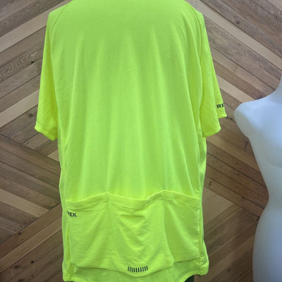 Trek - Men's Solstice Cycling Jersey - MSRP $80: Hi-Vis Yellow-men-3XL