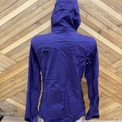 Black Diamond - Women's Darn Patrol LT Softshell Jacket - MSRP $280: Purple-women-MD