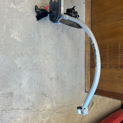 Weehoo iGo Turbo - Kid's Ride-Along Bike Trailer - MSRP $500: Grey/Red--
