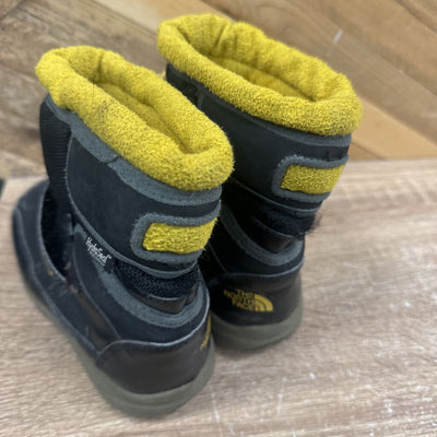 The North Face - Kid's Winter Boots - MSRP comp $130: Black/Yellow-children-12T