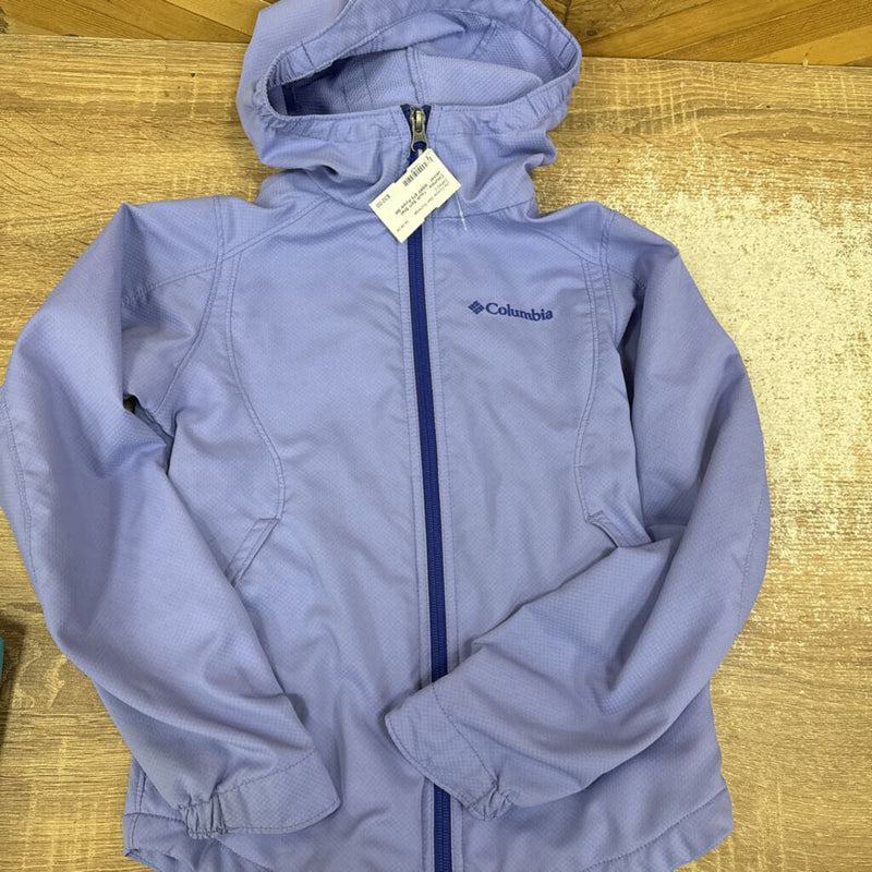 Columbia - Youth Soft Shell Jacket - MSRP $75: Purple-children-SM