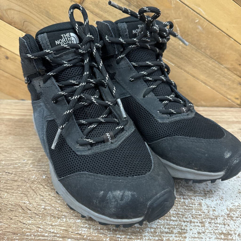 The North Face - Youth Hiking Boots - MSRP $124: Black/Grey-children-3Y