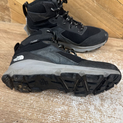 The North Face - Youth Hiking Boots - MSRP $124: Black/Grey-children-3Y