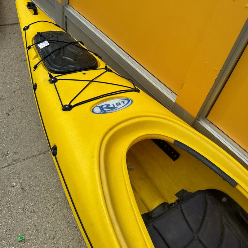 Riot POLARITY 16.5 RUDDER TANDEM KAYAK $2,099.99: Yellow--16.5