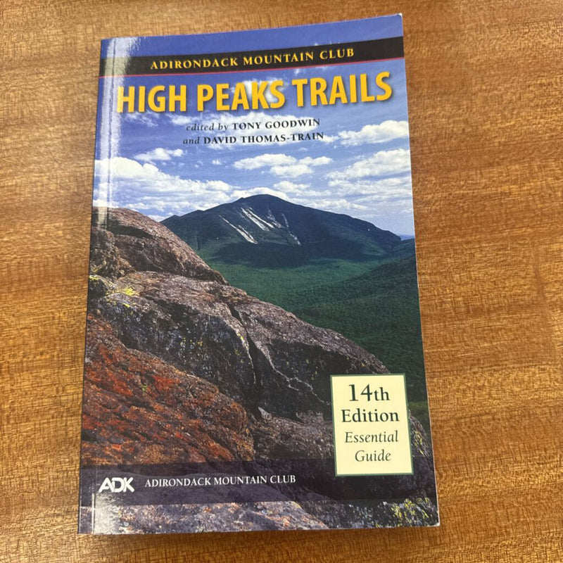 High Peaks Trails- Book-MSRP $20: --