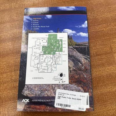 High Peaks Trails- Book-MSRP $20: --