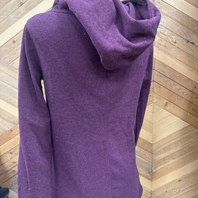 Ripzone - Women's Long Full-Zip Hoodie - MSRP comp $45: Purple-women-XS