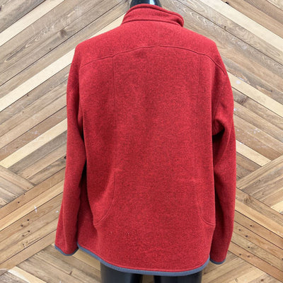 Patagonia - Men's Better Sweater Fleece Jacket - MSRP $199: Red-men-XL