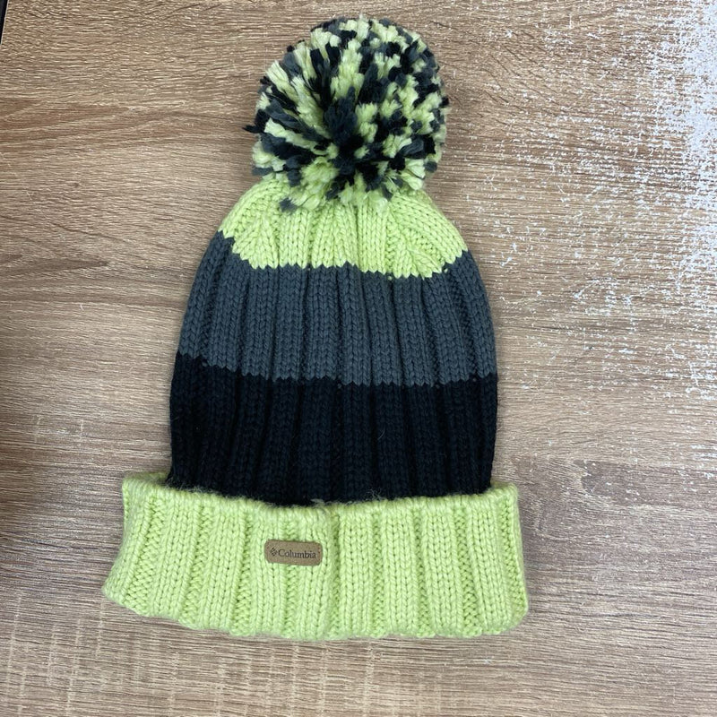 Columbia - Toque - MSRP $45: Green/Grey/Black-unisex-