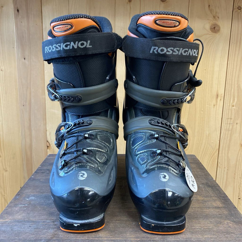 Rossignol - Soft Light 1 Downhill Ski Boots - MSRP compared $800: Black/Orange-unisex-28