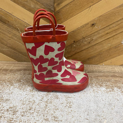 Joe Fresh - Children's Rain Boots : Red/White-children-6T