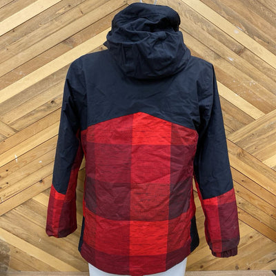 Columbia - Kid's 3-in-1 Winter Jacket - MSRP comp $180: Red/Black-children-LG