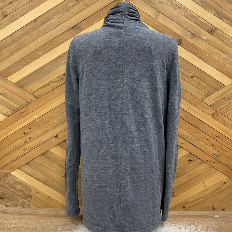 Lululemon - Cardigan Button Sweater - MSRP $119: Grey/Black-women-SM