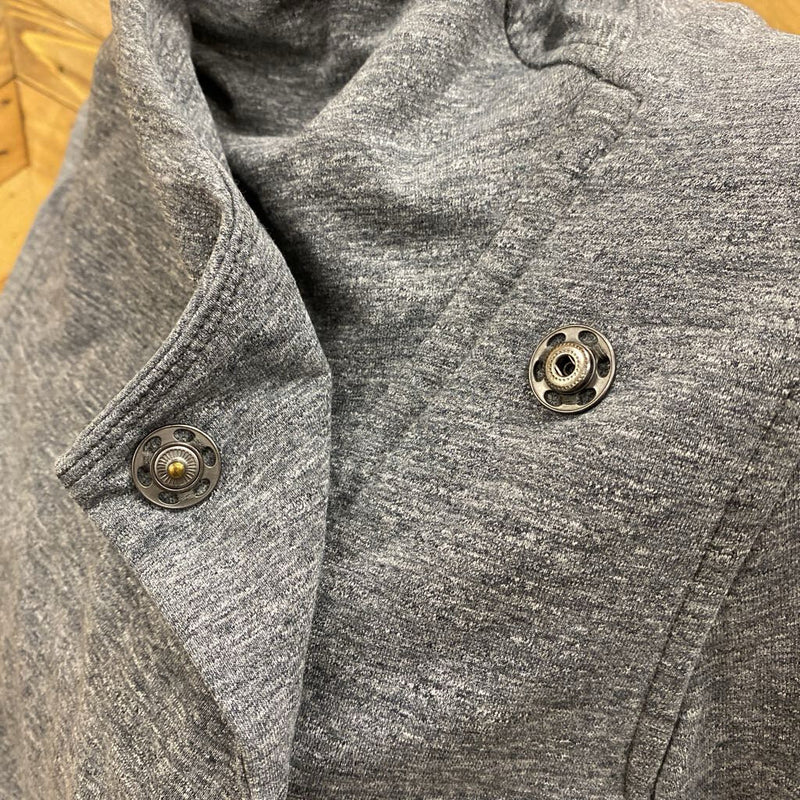 Lululemon - Cardigan Button Sweater - MSRP $119: Grey/Black-women-SM