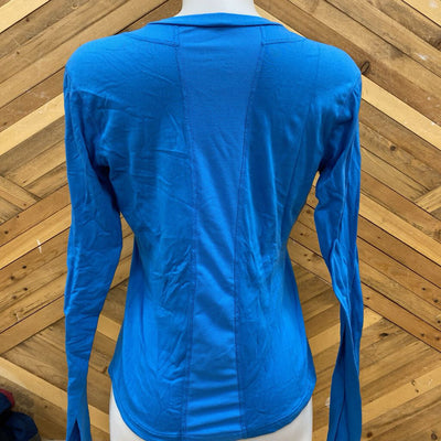 Nike - Women's L/S Shirt: Blue-women-MD