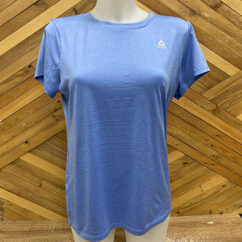 Reebok- active wear t-shirt : Blue -women-MD