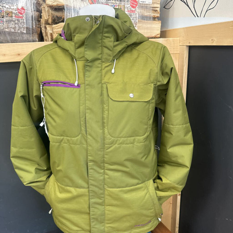 Patagonia - Rubicon Rider Jacket - MSRP $399: Green/Purple-women-MD