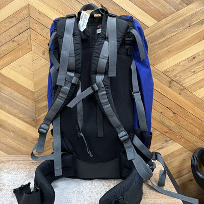 Serratus - Multi-Day Hiking Backpack - MSRP comp $170: Black Blue --Long