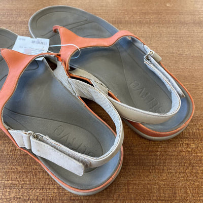 Strive - Women's Sandals - MSRP $140: orange / tan -women-W10