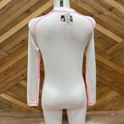 Billabong- Rash guard- NSRP $86: white -women-MD