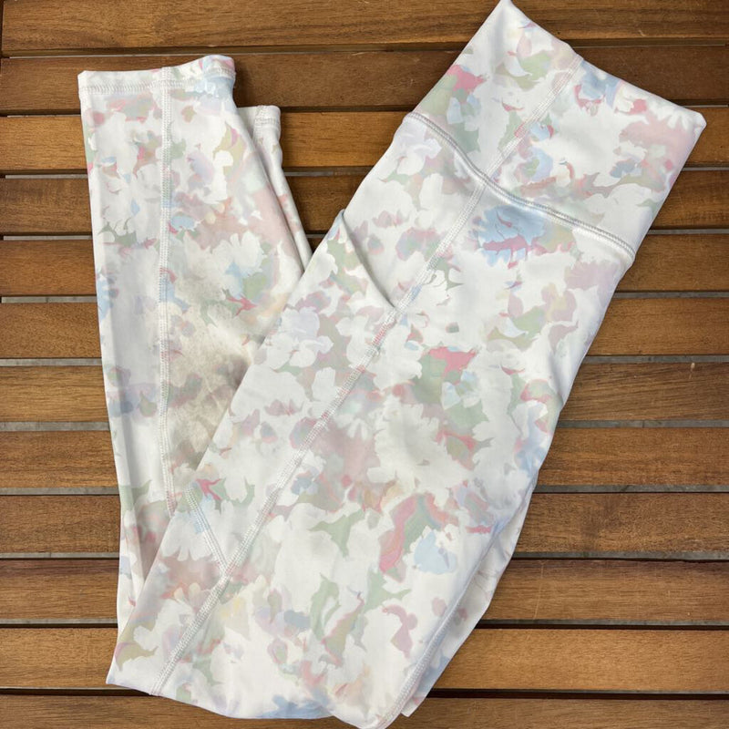 PowerLuxe - Patterned Leggings by Fabletics- MSRP $75: White-women-SM