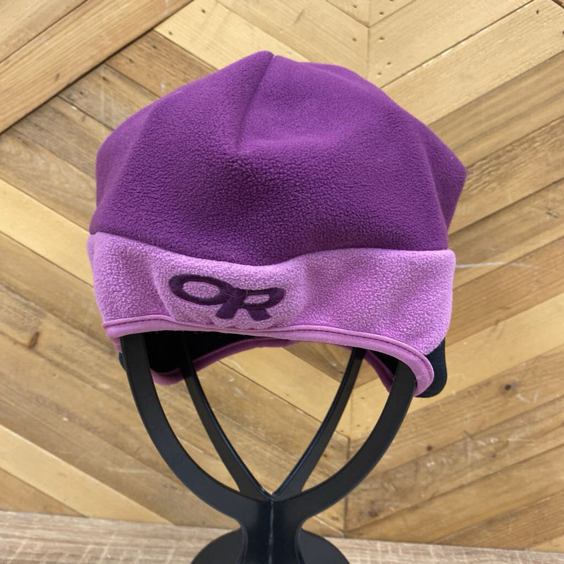 Outdoor research- windstopper Beanie- MSRP$50: Purple-children-6-12Y