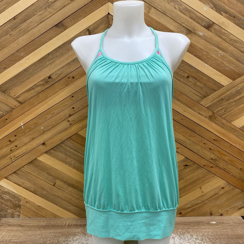 Lululemon- Tank top: Teal Pink -women-SM