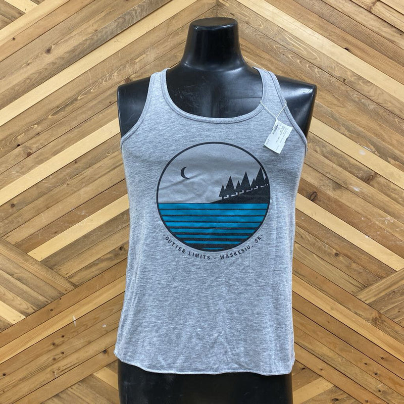 Outter Limits - Tank Top : Grey -women-MD