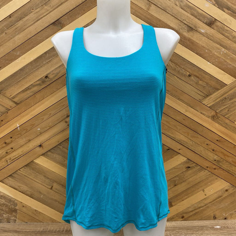 Lululemon - Sports bra Tank top : Blue-women-LG