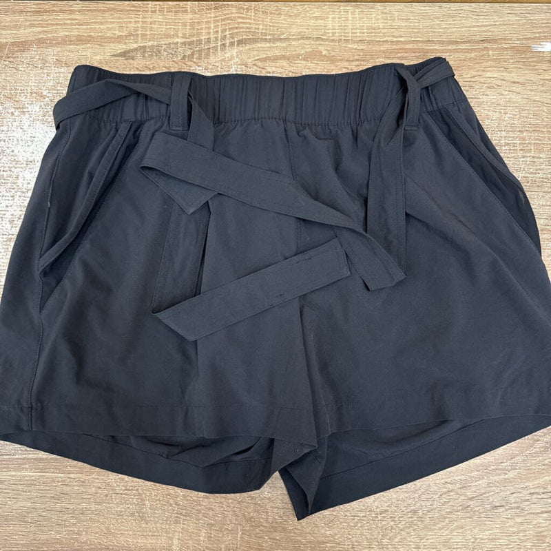 Eddie Bauer - Loose fit shorts- MSRP $85: Black -women-LG