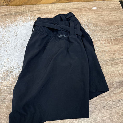 Eddie Bauer - Loose fit shorts- MSRP $85: Black -women-LG