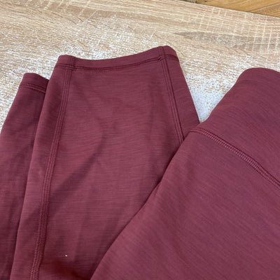 Lululemon- leggings- MSRP $118: Burgundy -women-18